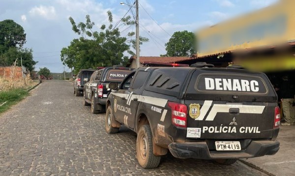 Matões é alvo de operação da polícia contra o tráfico de drogas; Houve apreensões e 4 conduzidos
