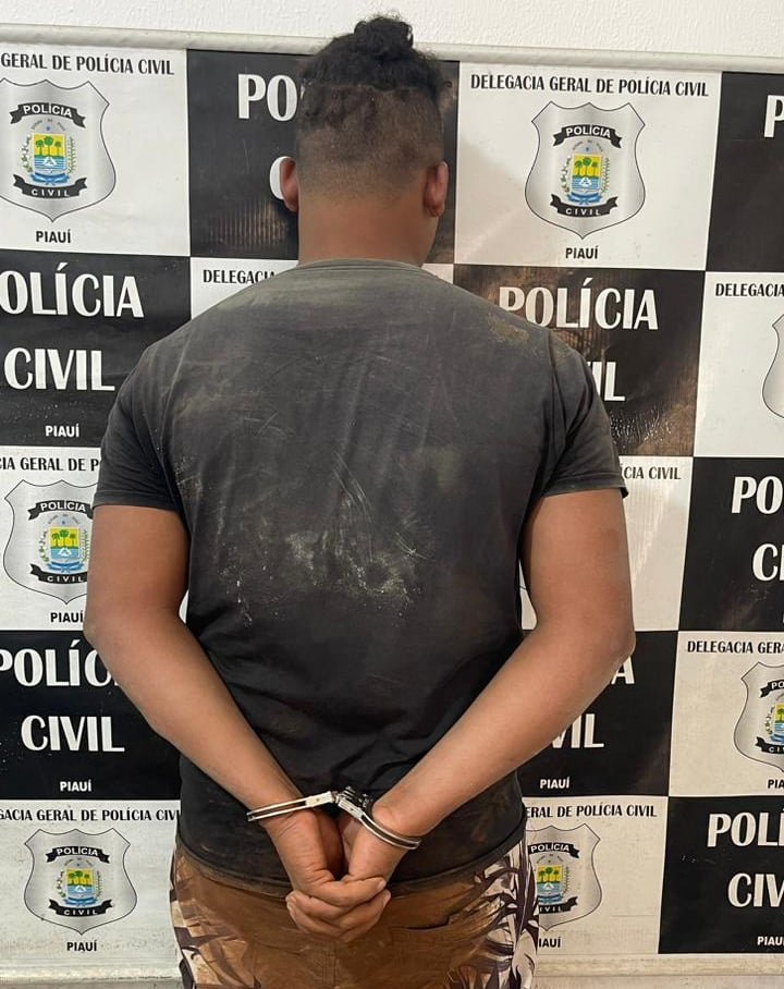 Polícia prende filho suspeito de matar o próprio pai em José de Freitas