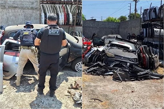Operação contra loja de peças e sucata é deflagrada na zona sul de Teresina