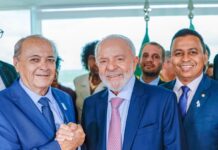 Prefeito eleito, Silvio Mendes, encontrou Lula durante agenda em Brasília