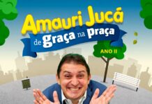 Show de Amauri Jucá de Graça na Praça