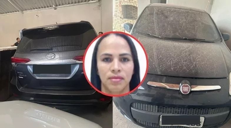 Mulher ligada a traficante preso tinha frota de carros escondida em depósito
