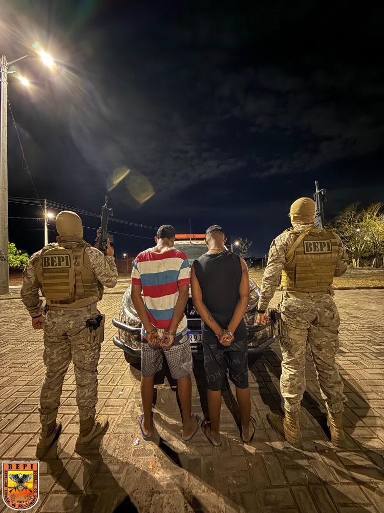BEPI apreende dois menores após denúncia de “tribunal do crime” na zona Norte de Teresina