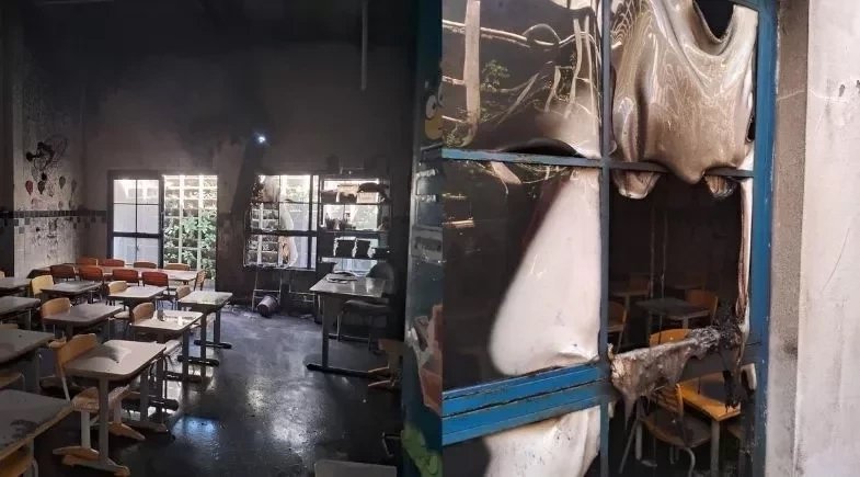 Princípio de incêndio atinge CMEI no bairro Poti Velho em Teresina