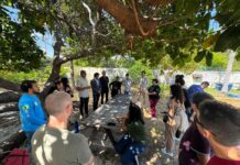 Comitiva italiana visita fazenda de camarão em Ilha Grande e estação de aquicultura em Parnaíba