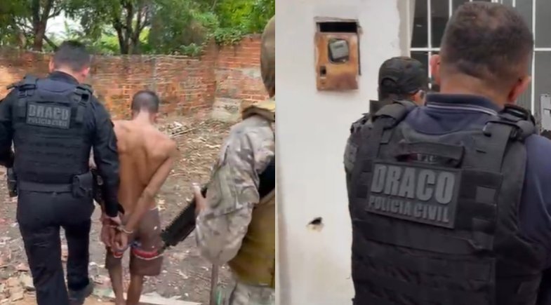 DRACO encontra sistema de monitoramento do Comando Vermelho na zona Norte de Teresina