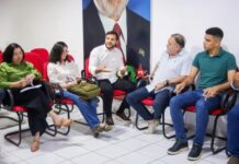 Washington Bandeira se reúne com lideranças do PT para tratar do novo plano de governo