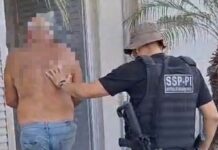 Acusado de matar mulher e atear fogo no corpo é preso 10 anos após o crime em Teresina