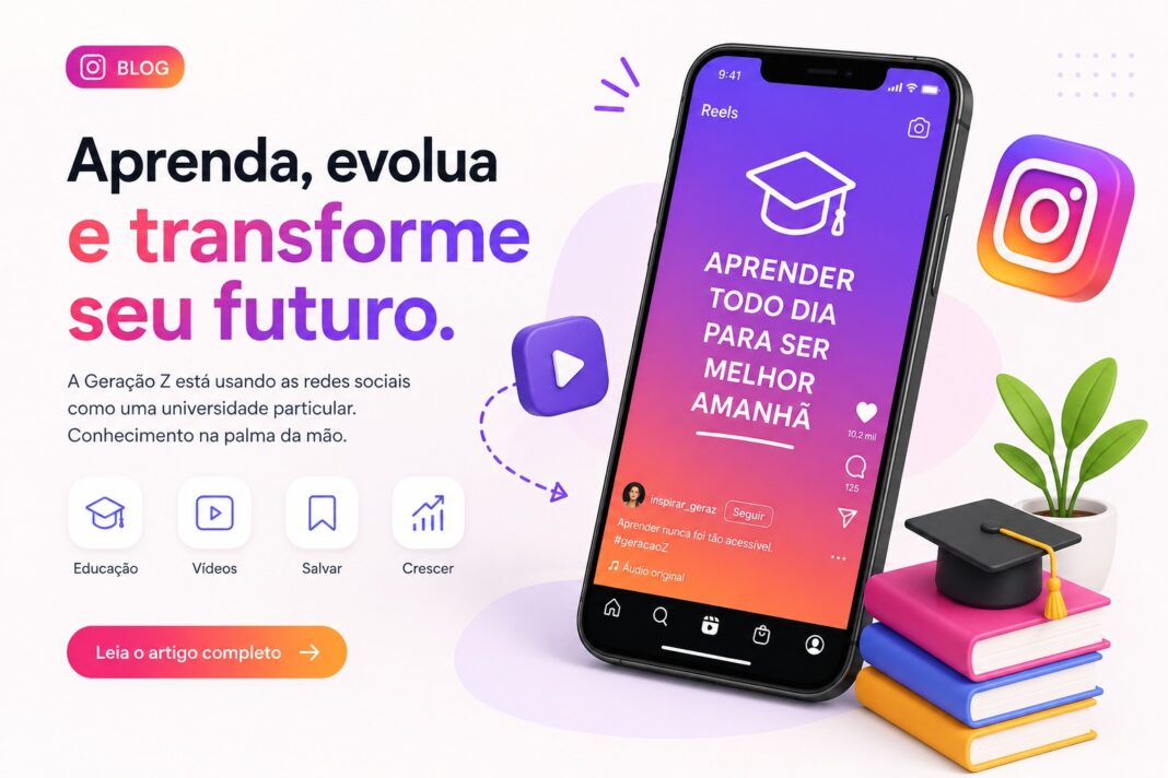 Geração Z brasileira transformou as redes sociais em uma universidade particular