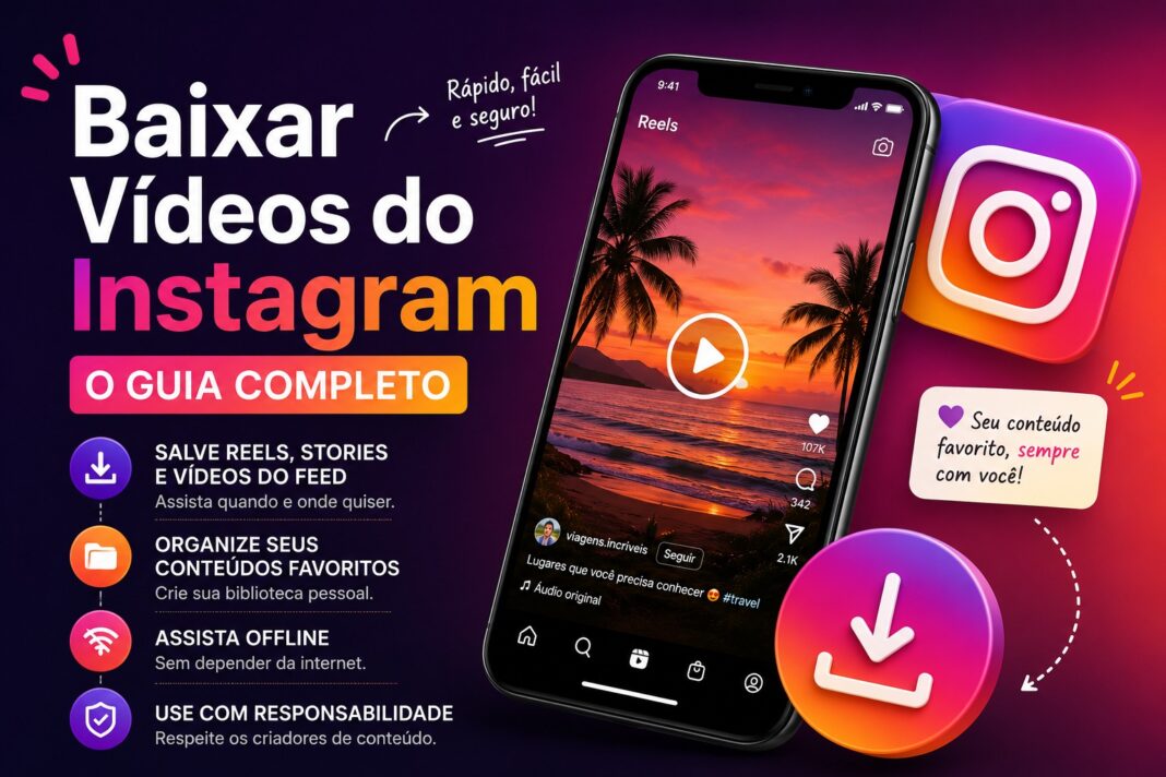 Baixar vídeos do instagram: O guia que você realmente precisava