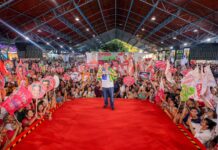 Convenção do Time do Povo reúne 60 mil pessoas e homologa candidatura de Rafael Fonteles à reeleição