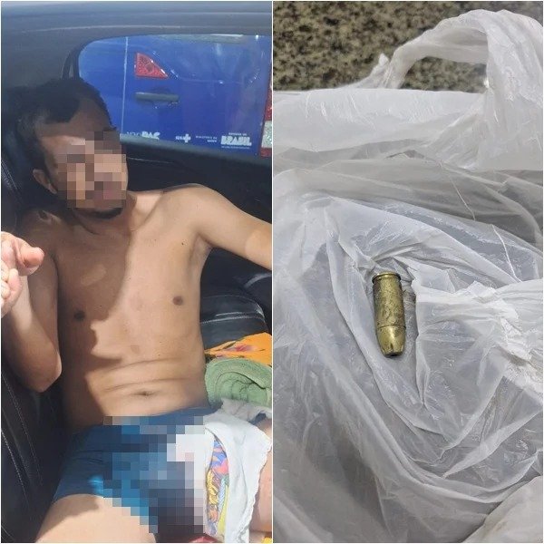 Homem é baleado dentro de casa durante tentativa de homicídio Homem é baleado dentro de casa durante tentativa de homicídio