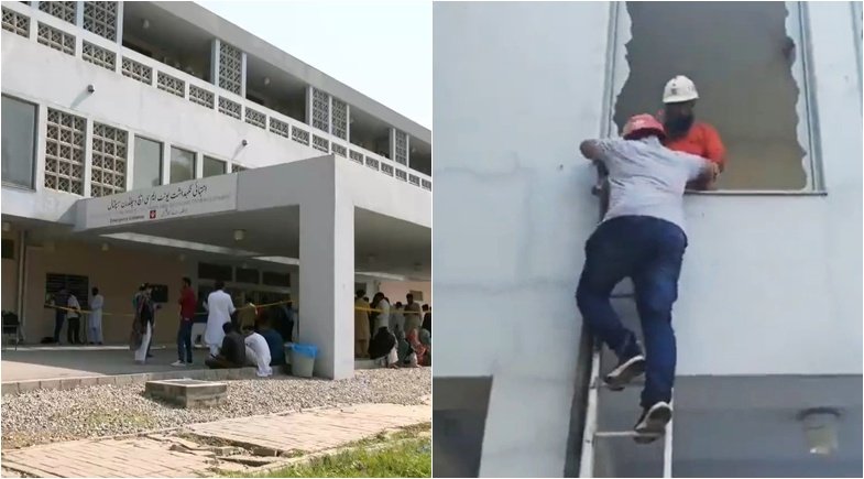 Incêndio em hospital mata 15 bebês recém-nascidos em Islamabad, no Paquistão Incêndio em hospital mata 15 bebês recém-nascidos em Islamabad, no Paquistão