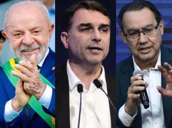 Datafolha aponta Lula com 40% e Flávio Bolsonaro com 36% no 1º turno Datafolha aponta Lula com 40% e Flávio Bolsonaro com 36% no 1º turno