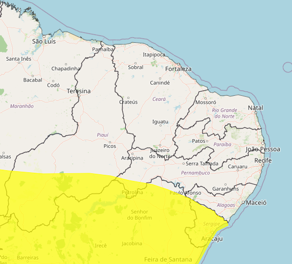 Inmet emite alerta de tempestades para cidades do Piauí nesta terça-feira (27) Inmet emite alerta de tempestades para cidades do Piauí nesta terça-feira (27)