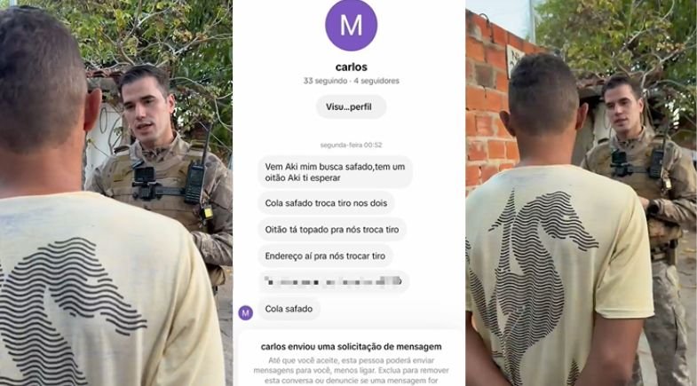 Homem suspeito de ameaçar delegado com mensagens sobre troca de tiros é alvo de operação em Teresina Homem suspeito de ameaçar delegado com mensagens sobre troca de tiros é alvo de operação em Teresina